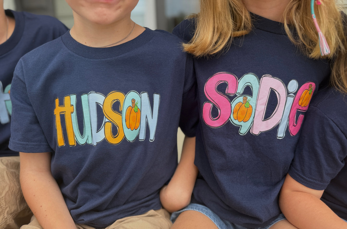 Pumpkin Name Tees