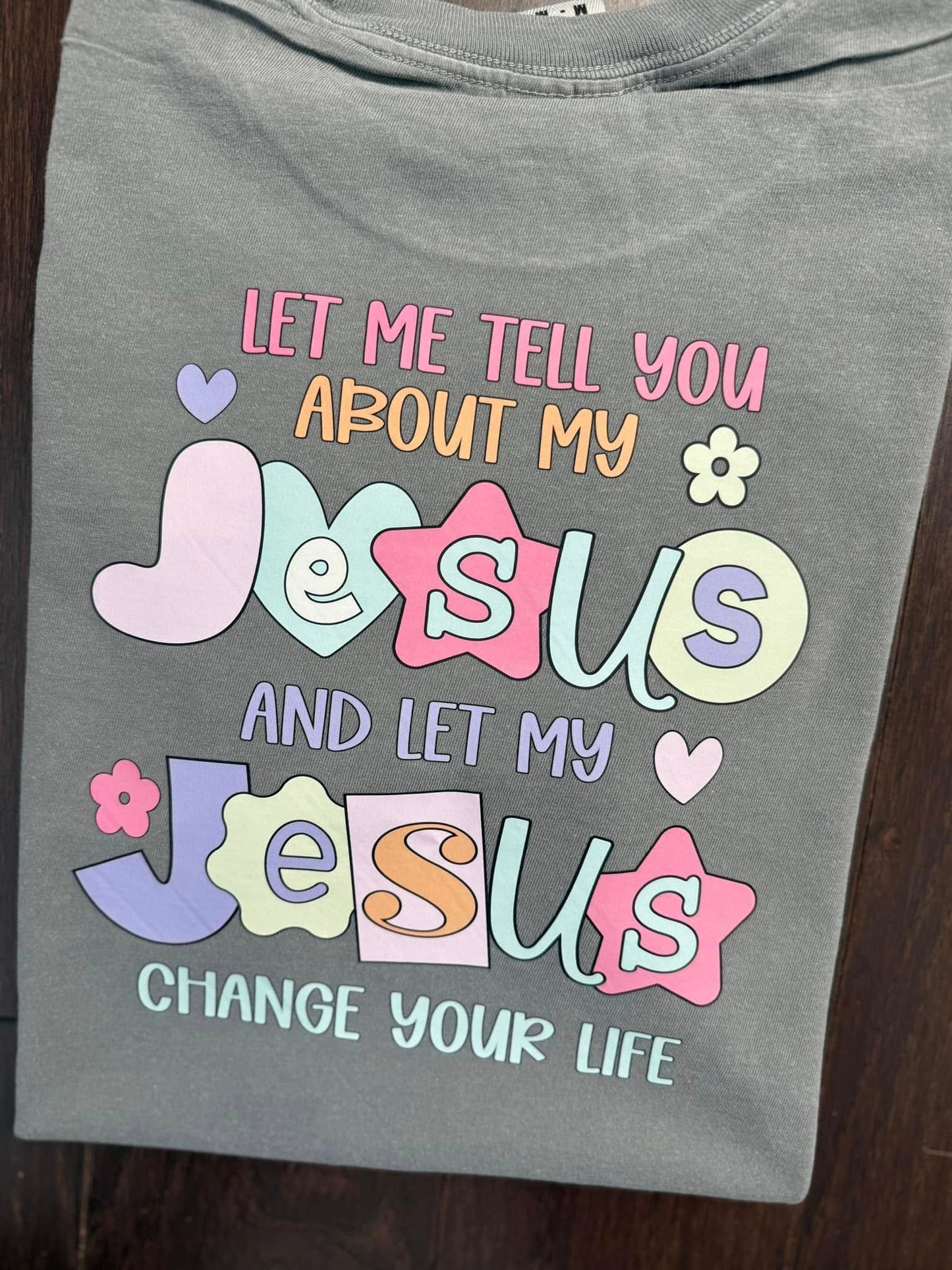 Let Me Tell About My Jesus - front/back