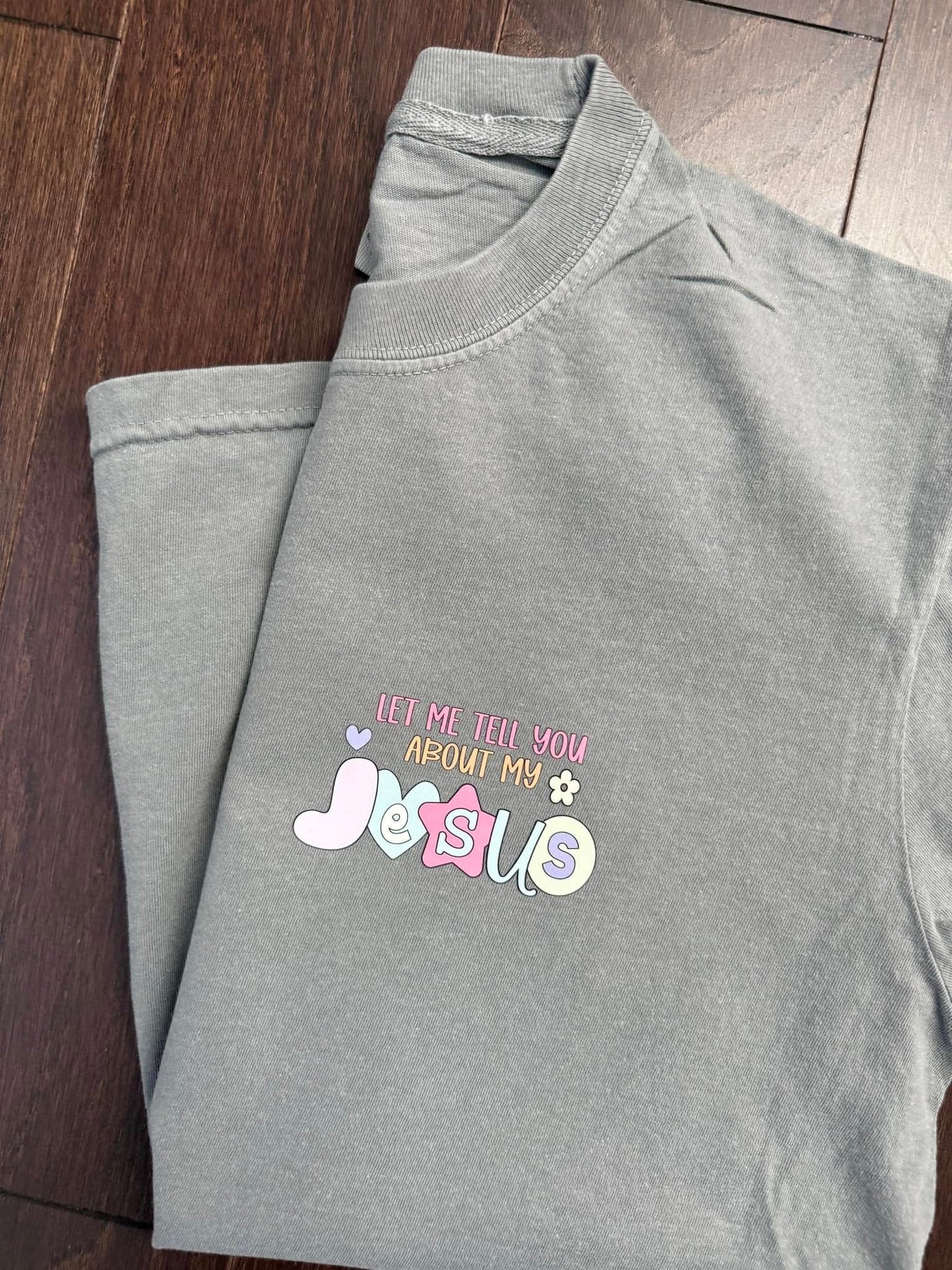 Let Me Tell About My Jesus - front/back