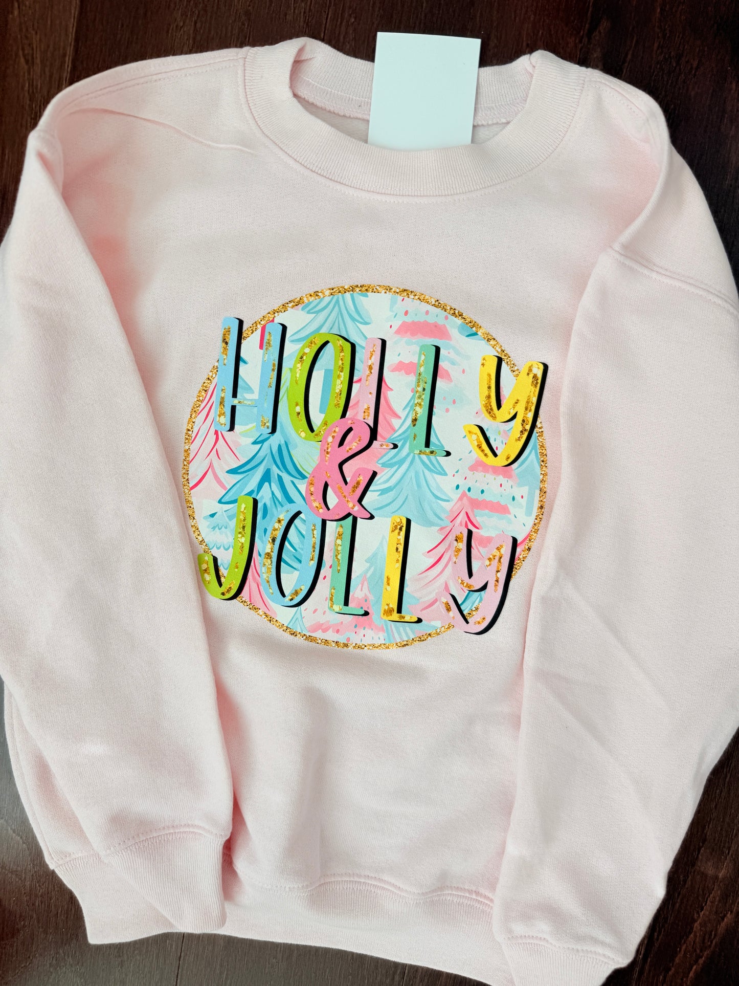Holly Jolly {light pink}