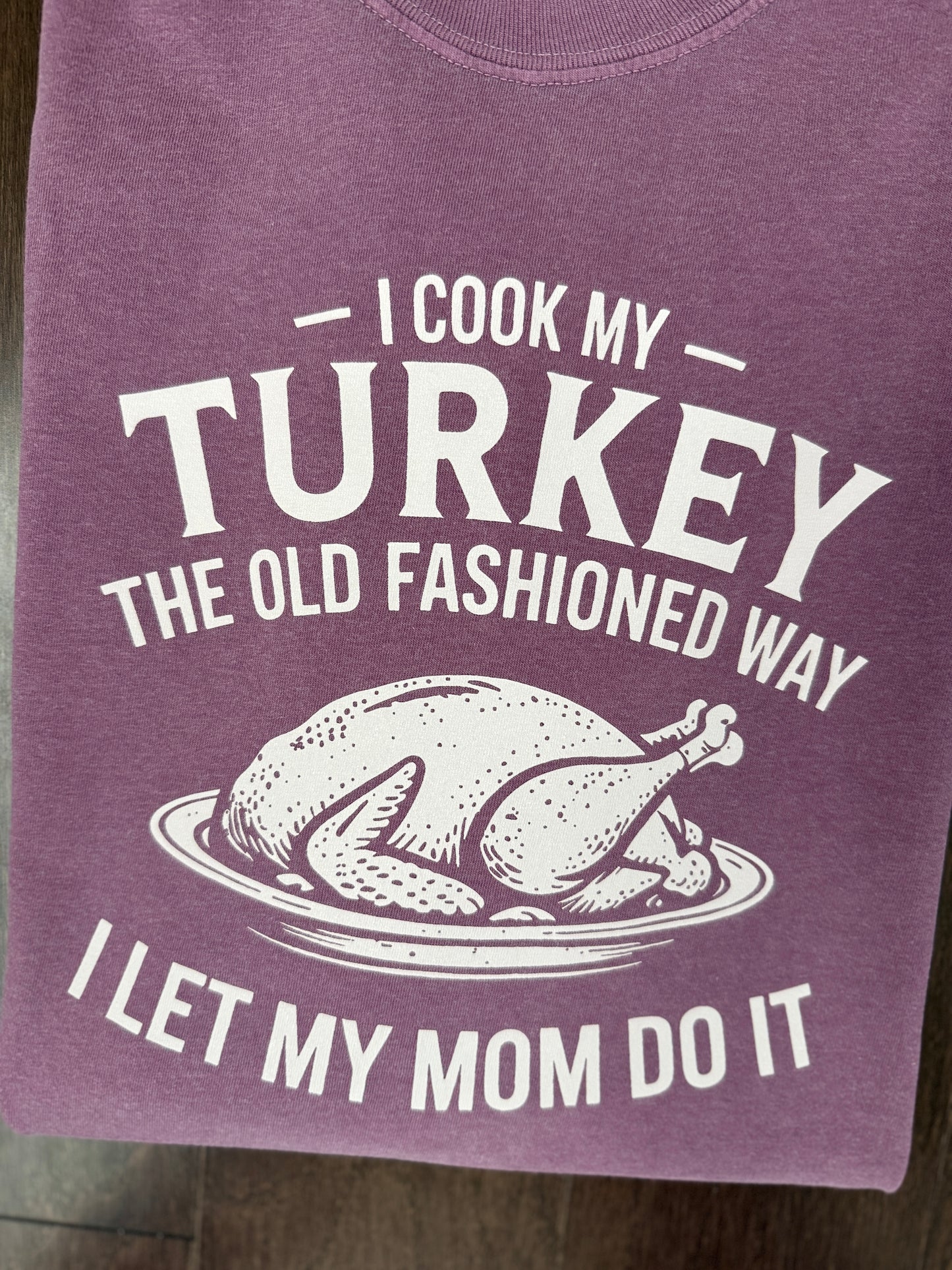 Mom Cookin’ Turkey