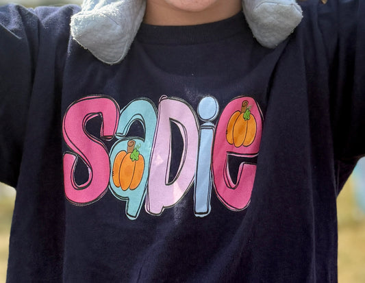 Pumpkin Name Tees