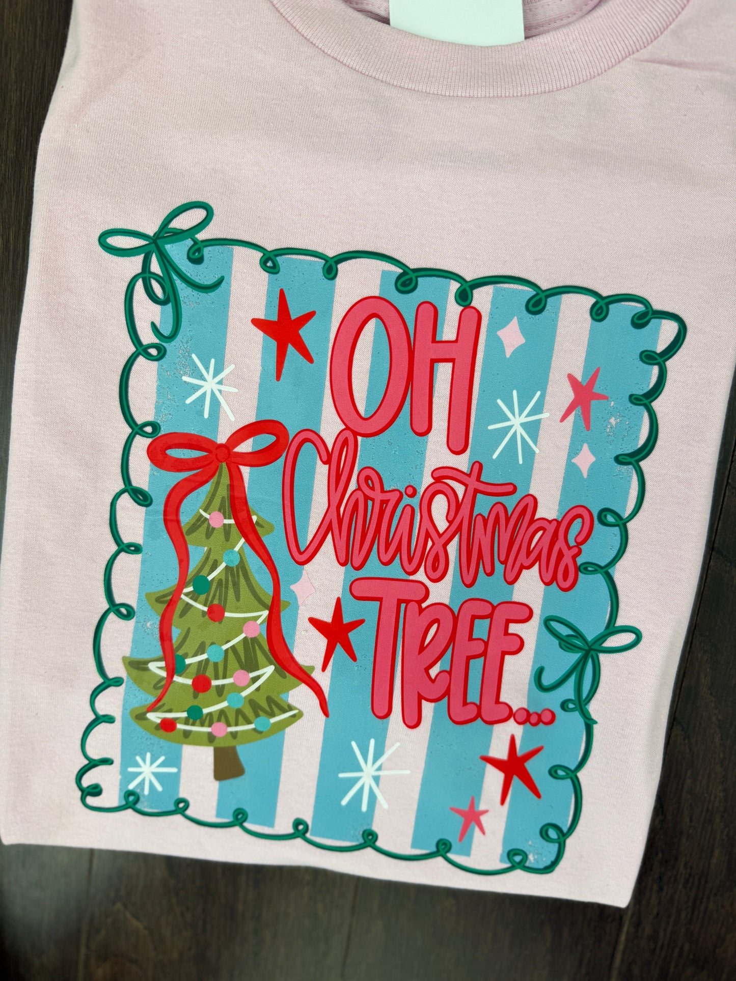 Oh! Christmas Tree {light pink}