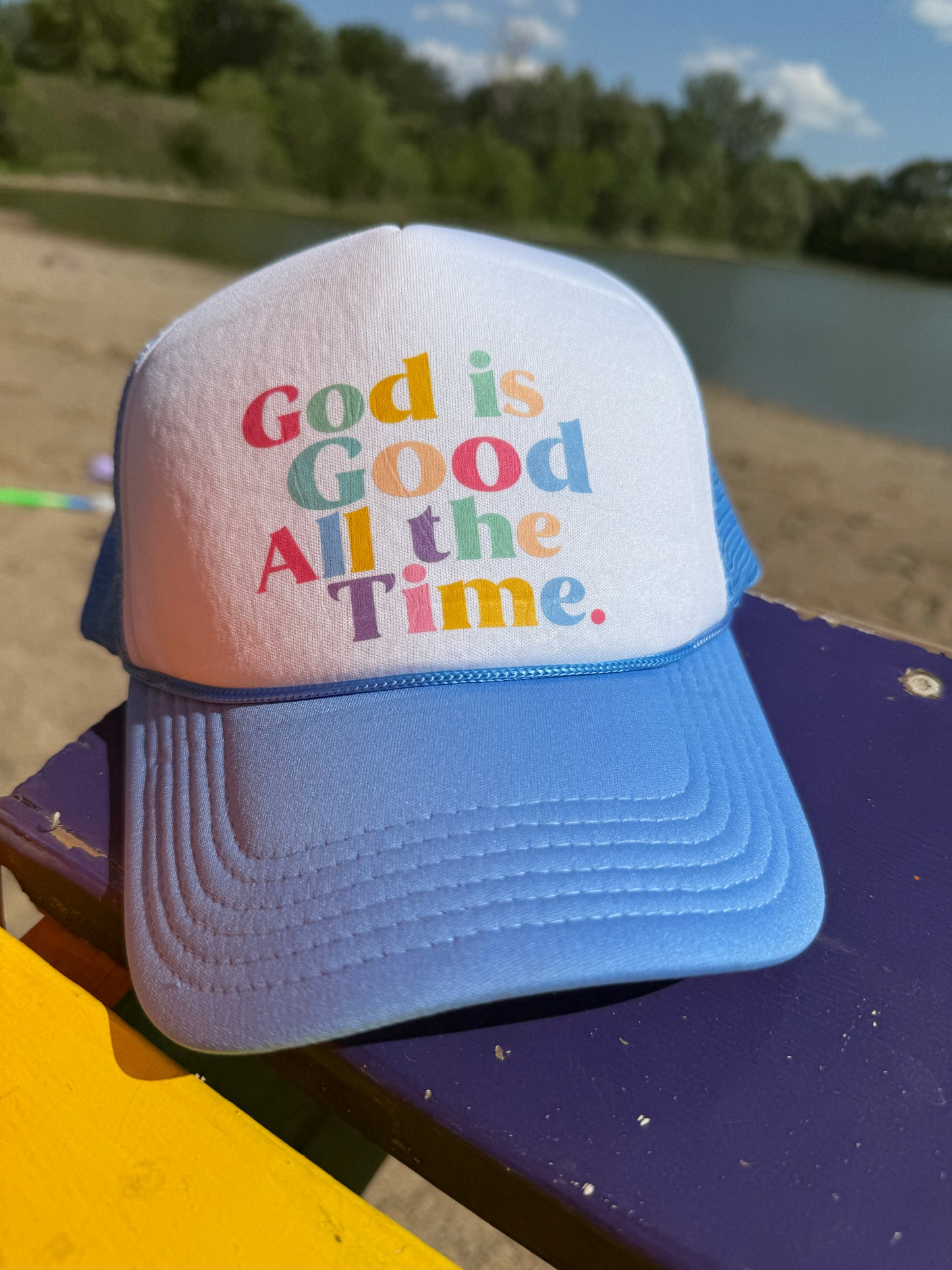 God is Good trucker hat