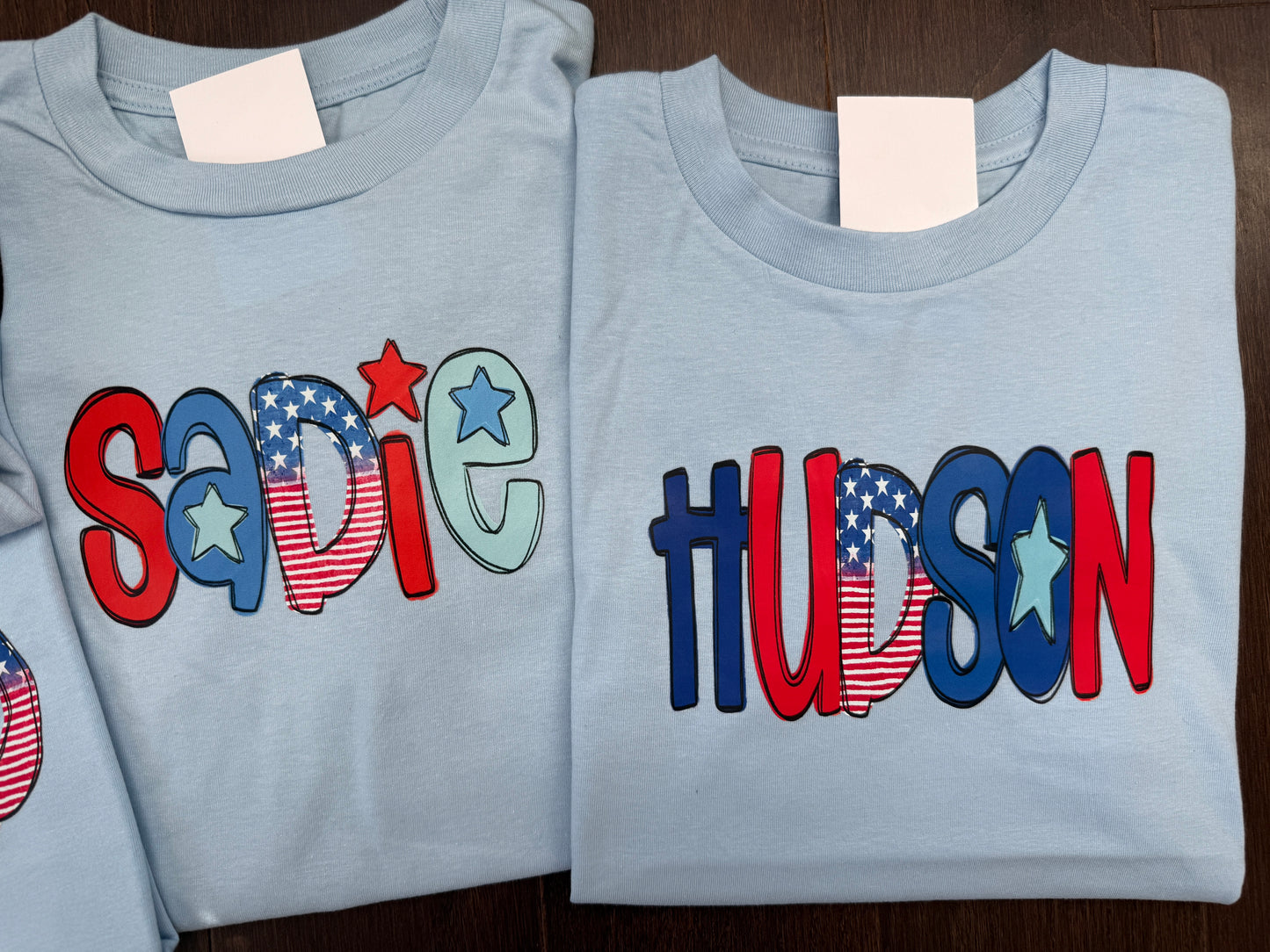 Patriotic Name Tees