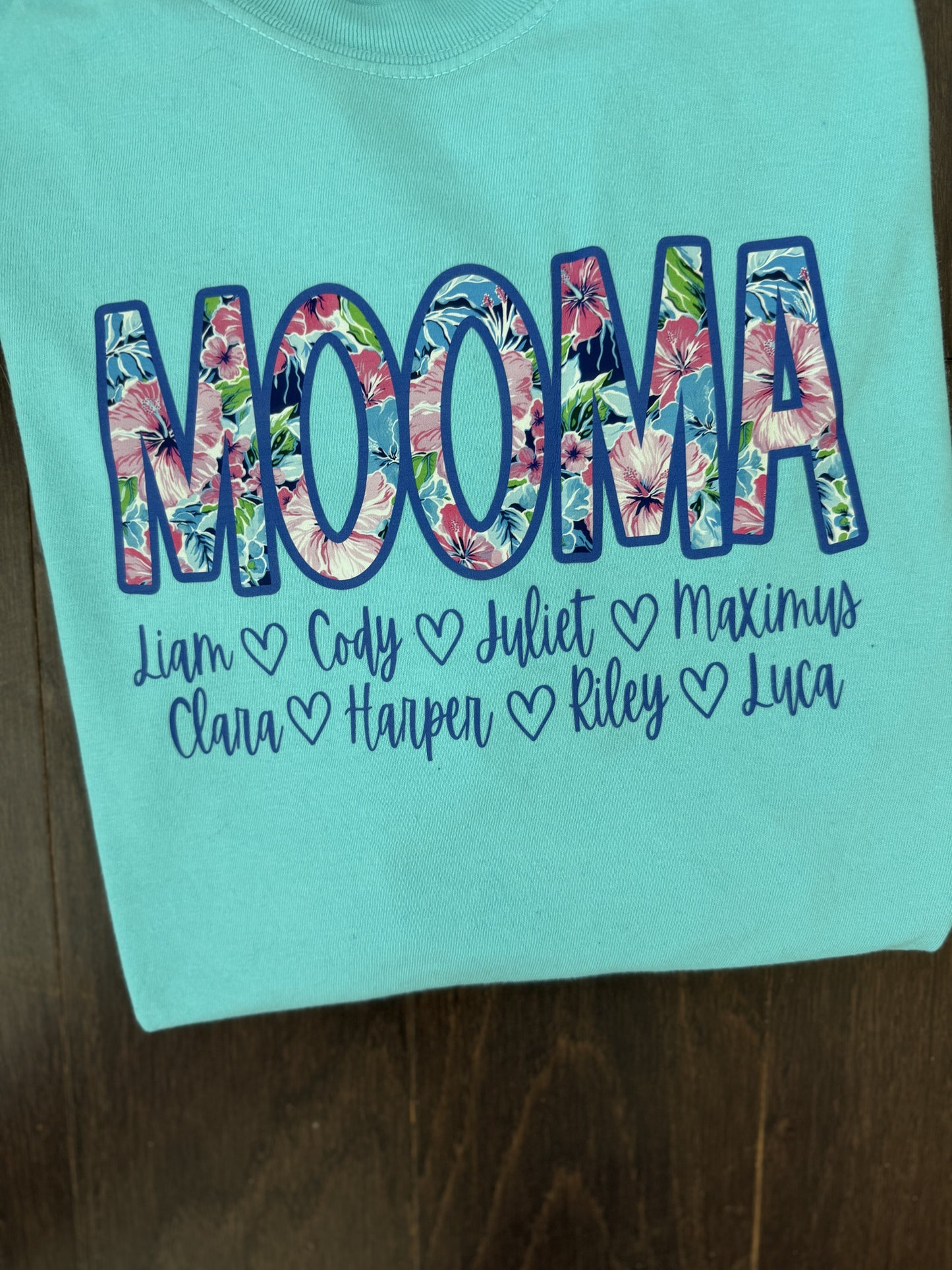 Blue Lagoon Name/Nickname Shirt