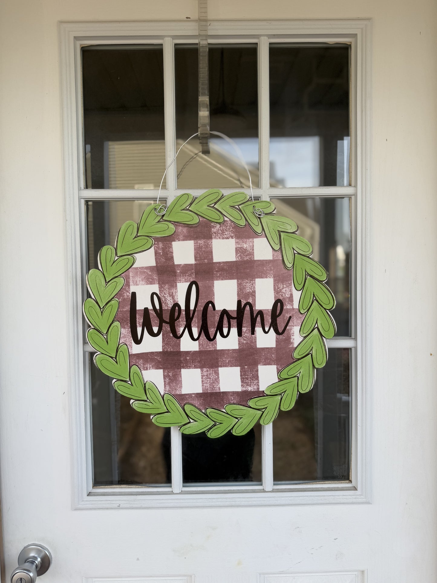 Welcome Door Hanger