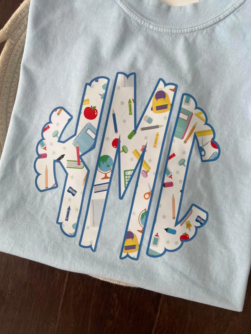 Teacher Monogram Shirt