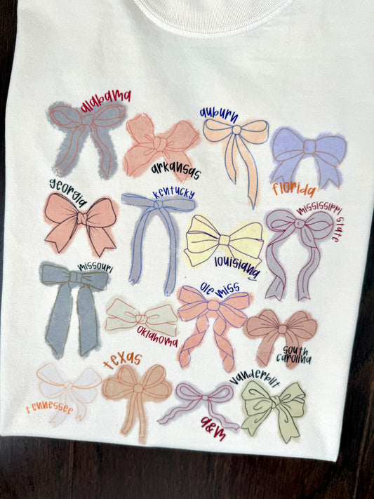 Football Bows SEC