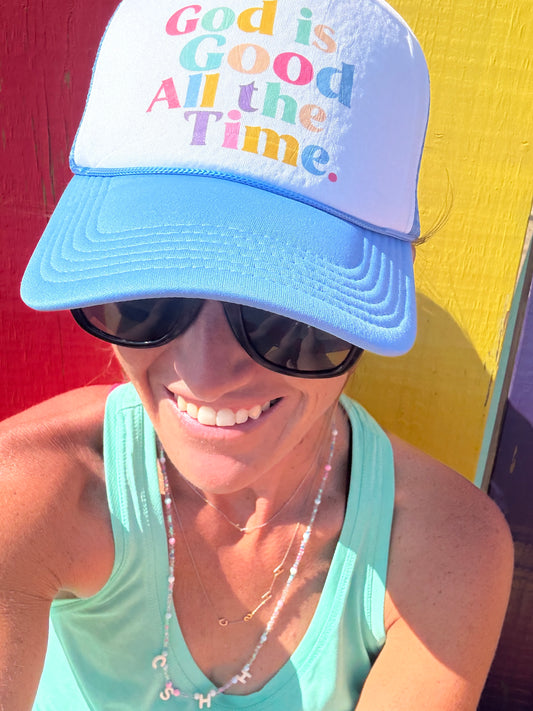 God is Good trucker hat