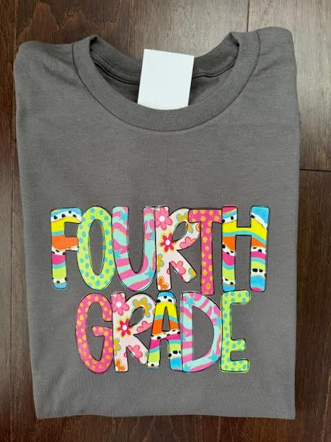 Fun & Funky Letters Shirt [any wording!]