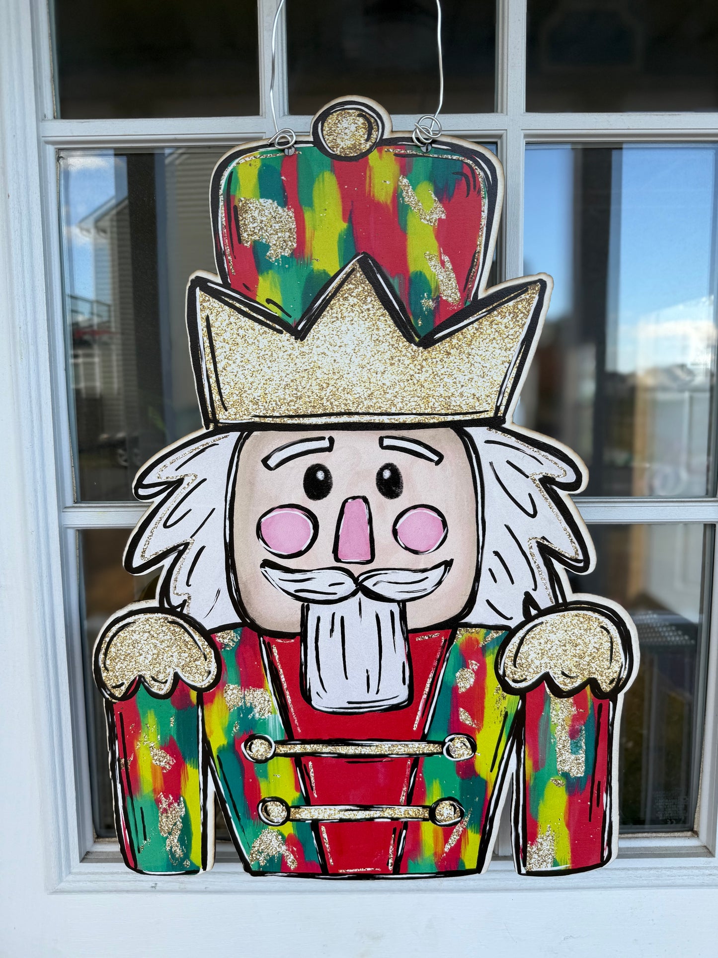 Nutcracker Door Hanger