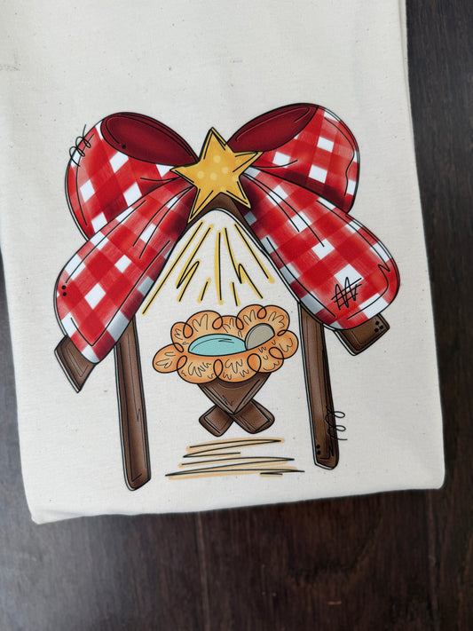 Nativity with Bow shirt