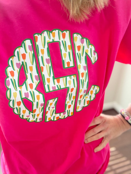 Tulip Monogram Shirt