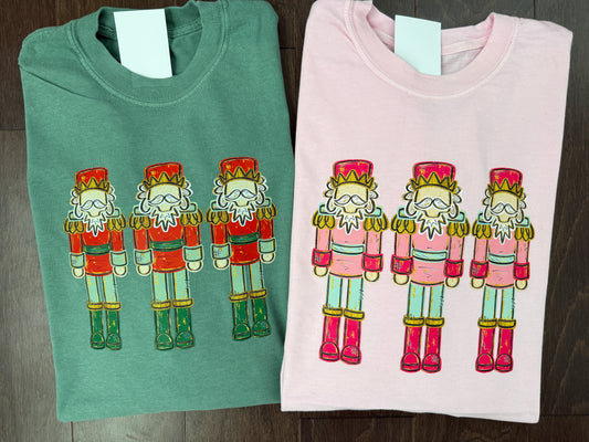 Nutcracker Trio {pink or green}