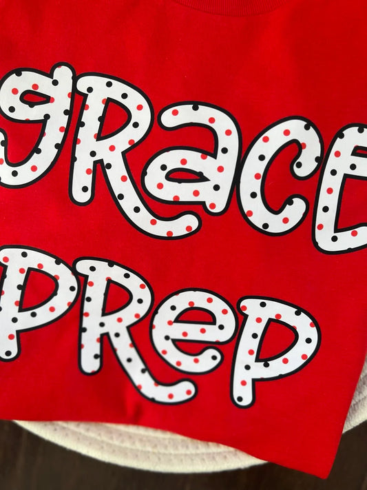 Grace Prep - Polkadot Letters