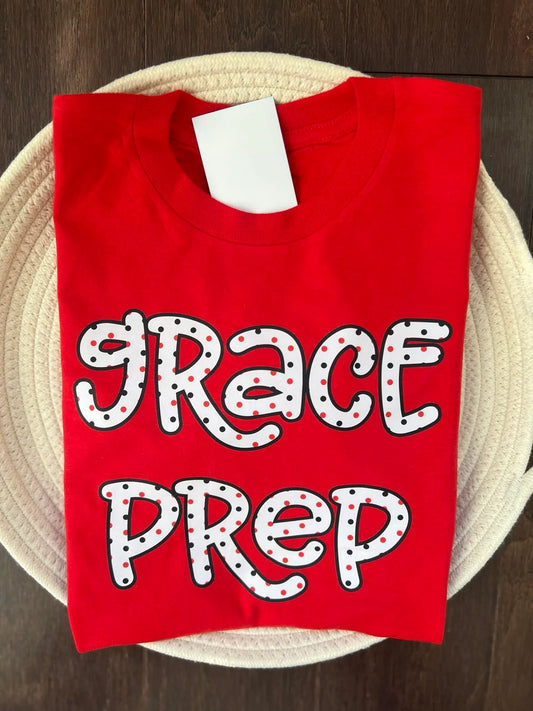 Grace Prep - Polkadot Letters