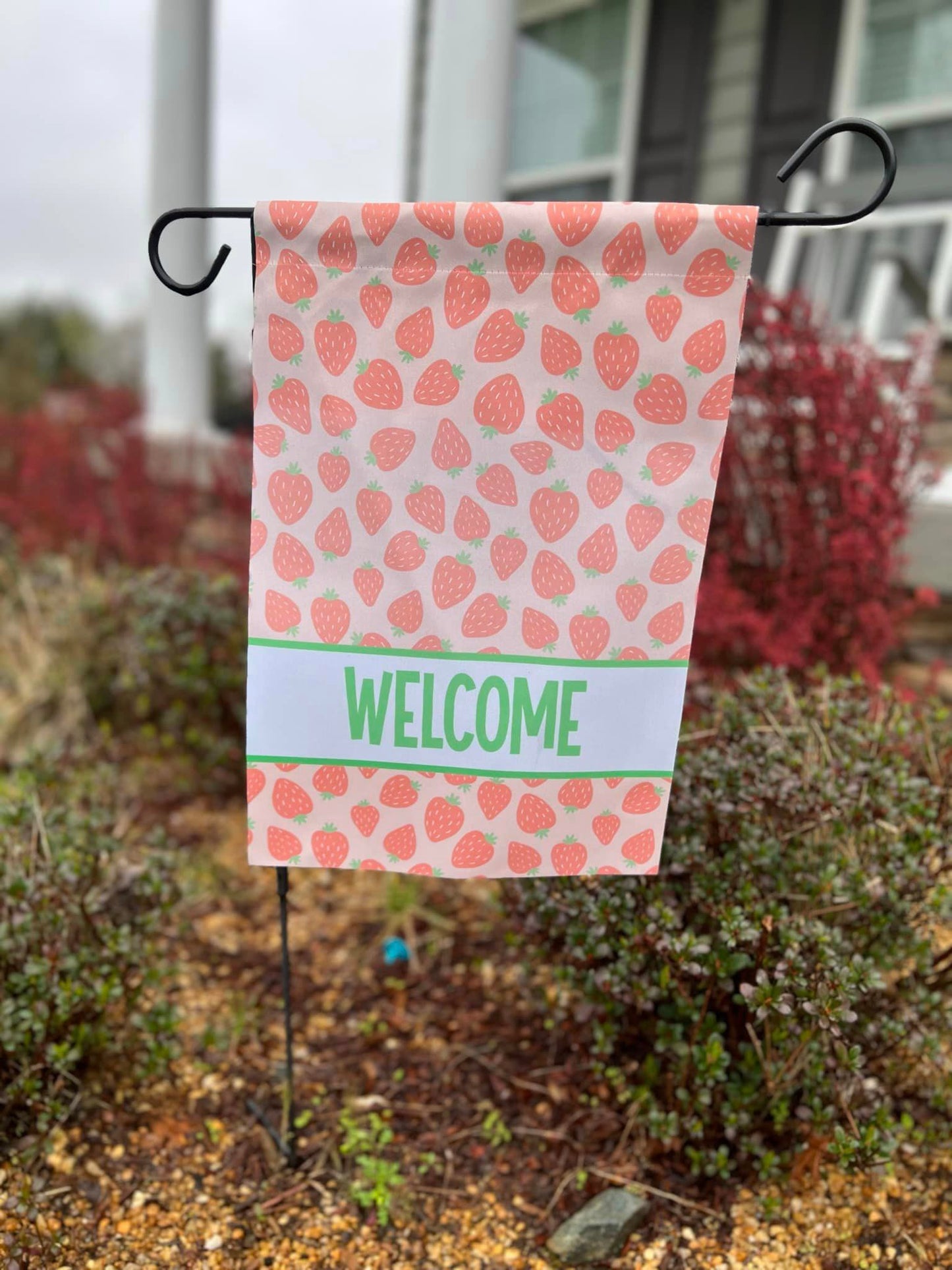 Strawberry Garden Flag