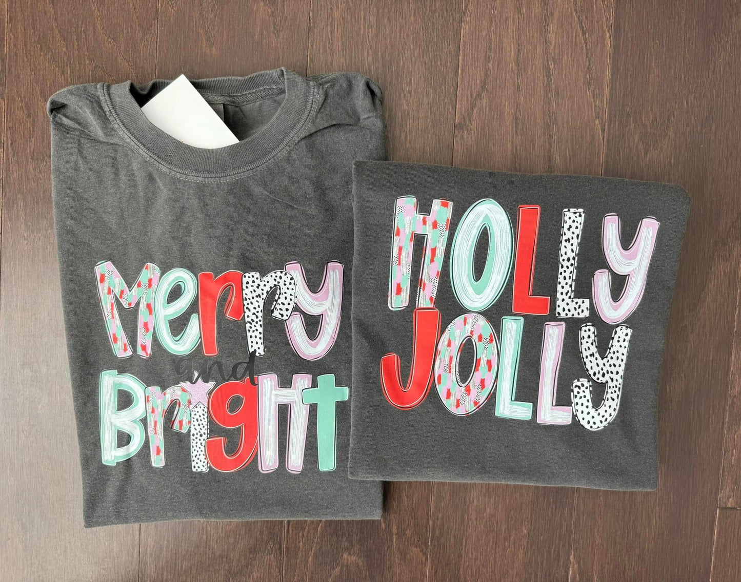 Christmas Wording Shirts