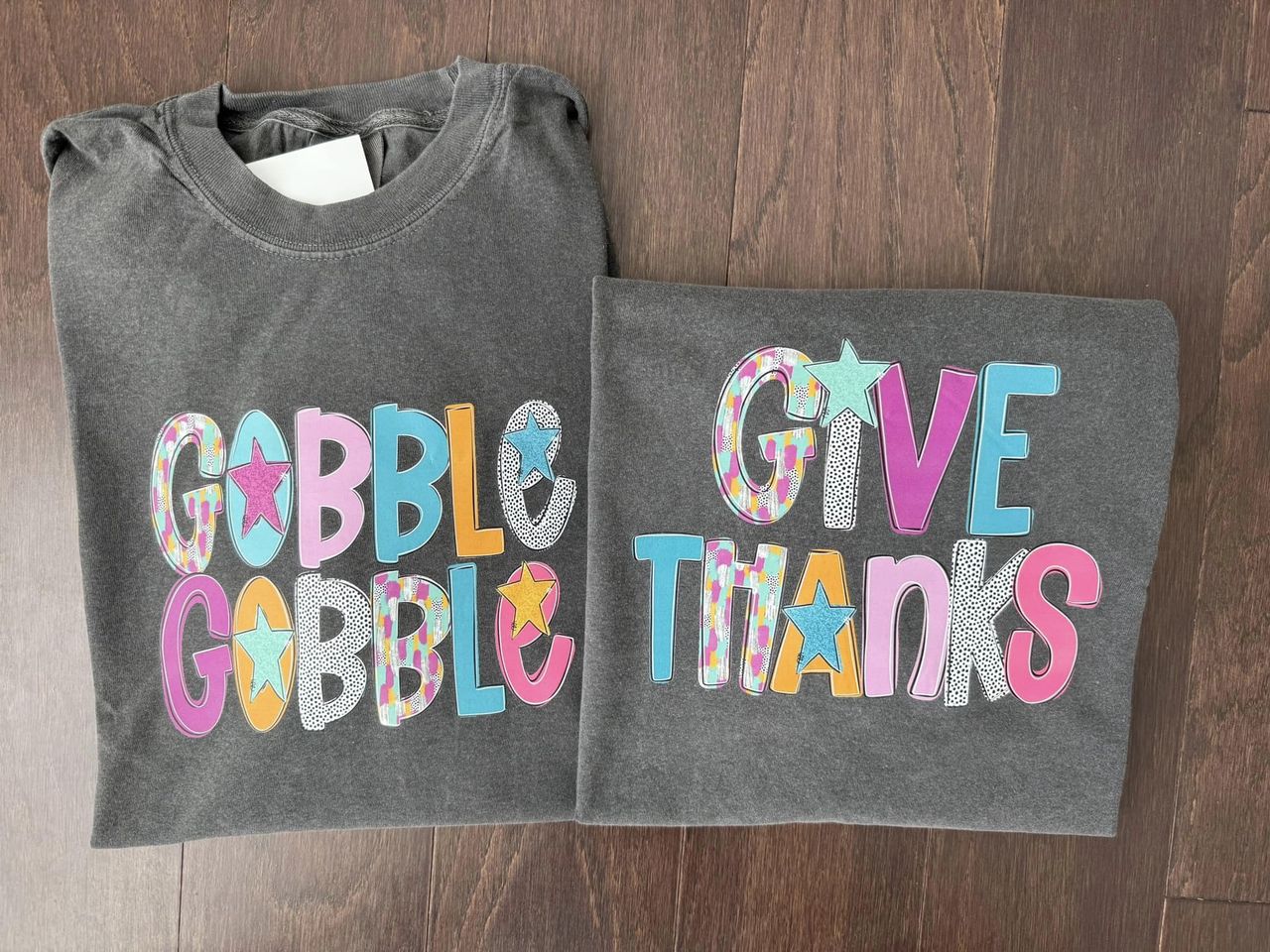 Thanksgiving Wording Shirts