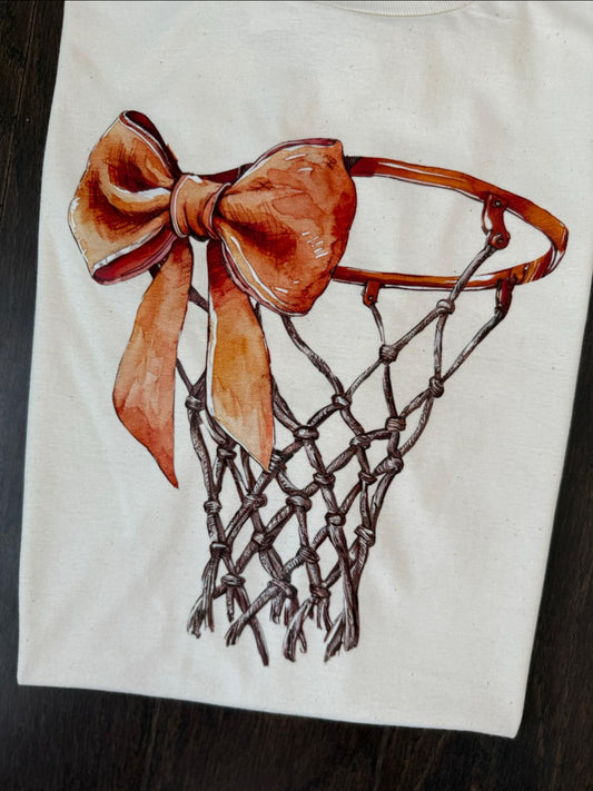 Basketball Goal Bow Shirt