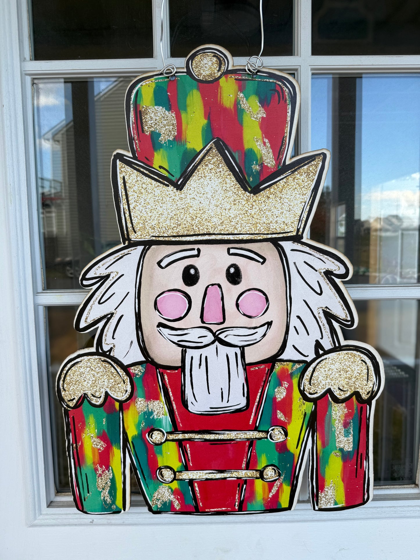 Nutcracker Door Hanger