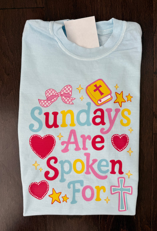 Sundays are Spoken for!