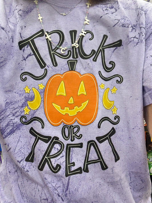 Trick or Treat {tie dye}