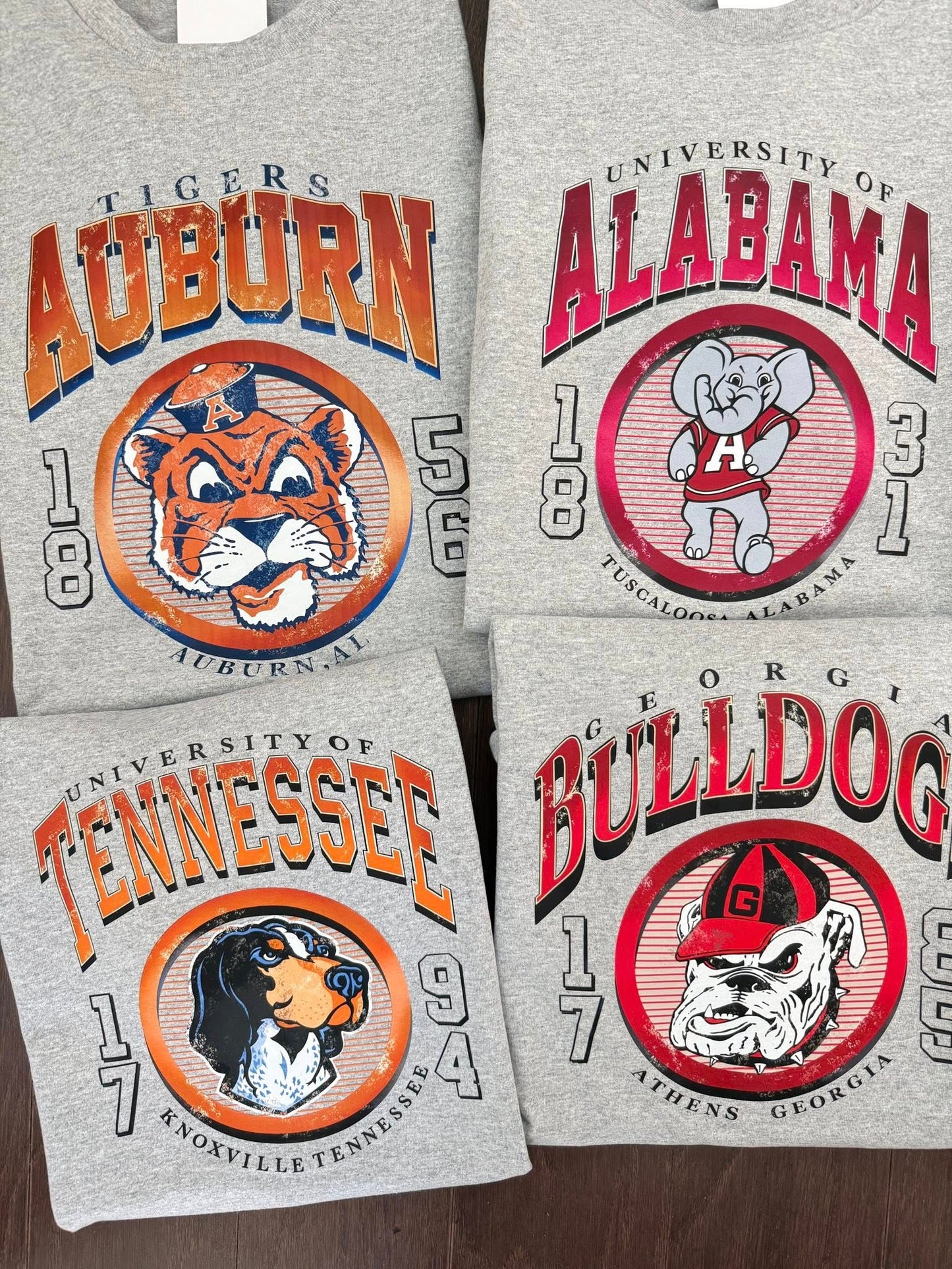 College Football Vintage Tees