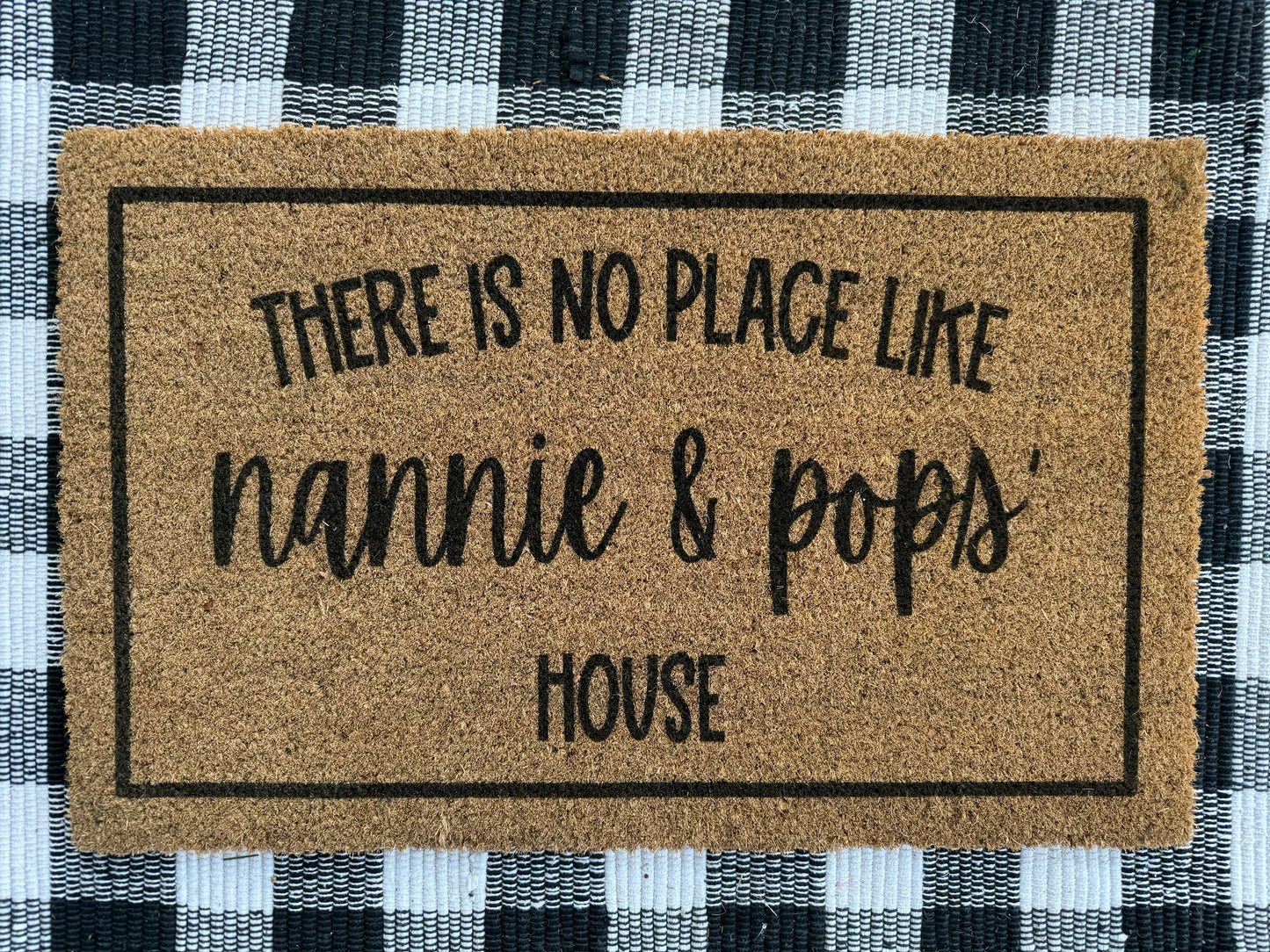 No Place Like Home Doormat