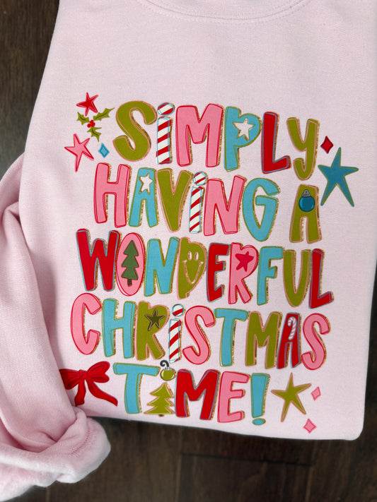 Simply Having a Wonderful Christmas Time