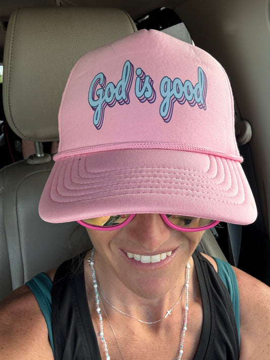 God is Good trucker hat