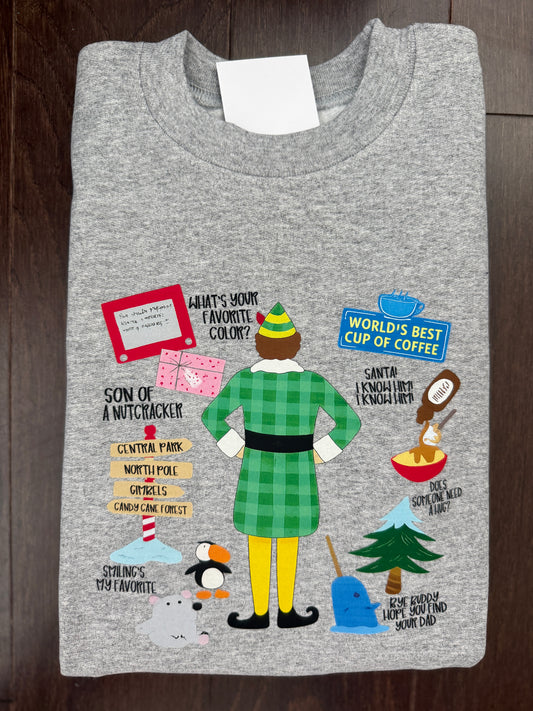 Buddy the Elf Collage