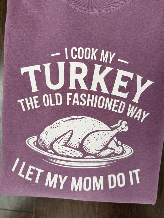 Mom Cookin’ Turkey