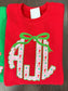 Cutesy Christmas Bow Monogram