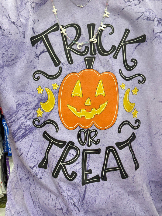Trick or Treat {tie dye}