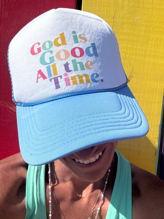 God is Good trucker hat