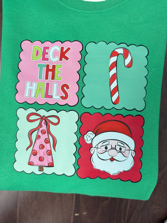 Jolly Santa with Candy Cane