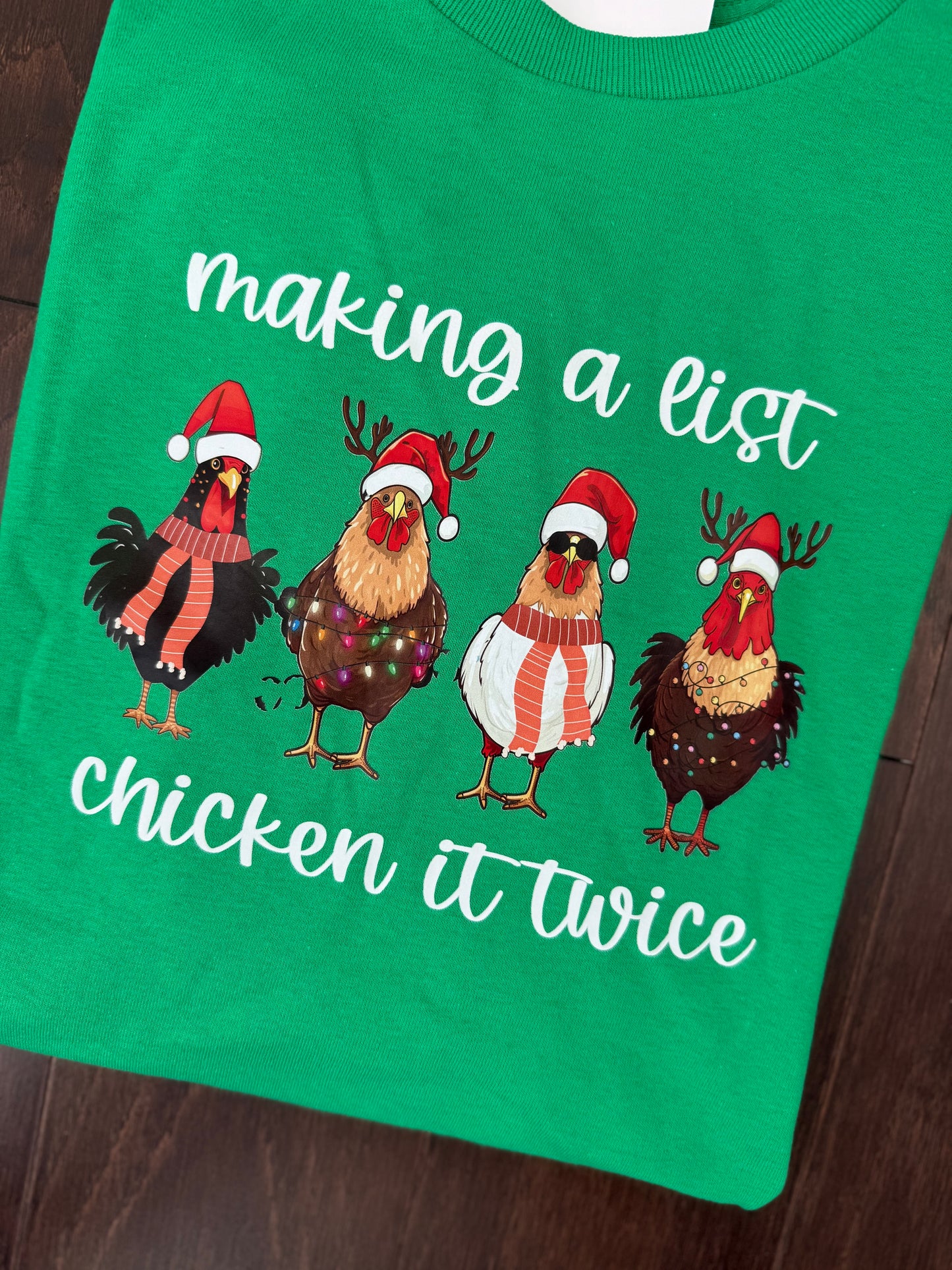 Chicken it Twice Shirt