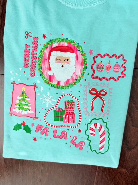 Christmas Doodles {mint}