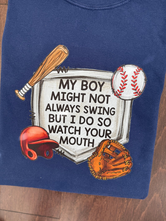 Baseball Watch Your Mouth