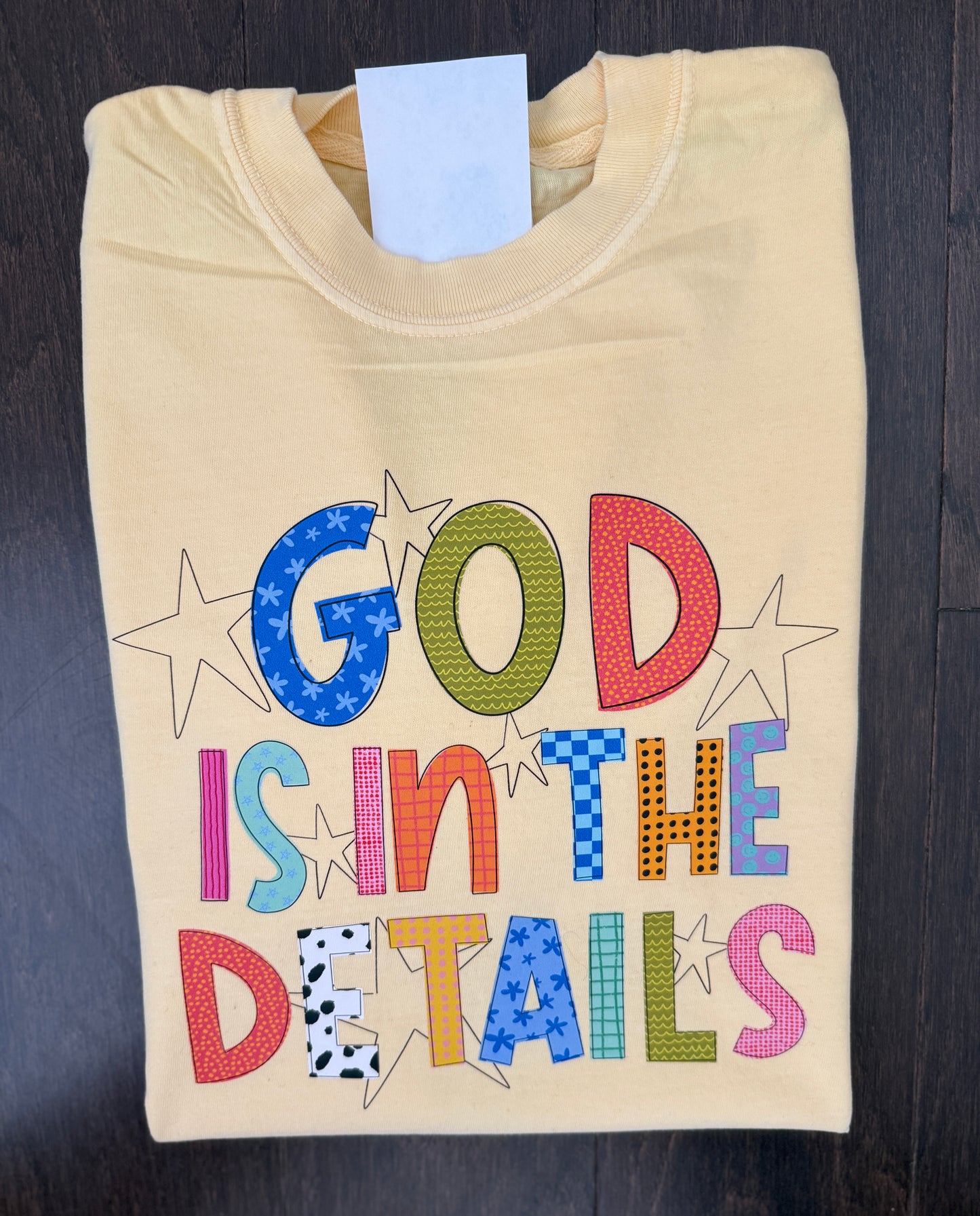 God is in the Details