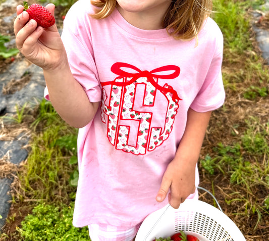 Strawberry Monogram