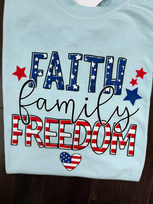 Faith. Family. Freedom.