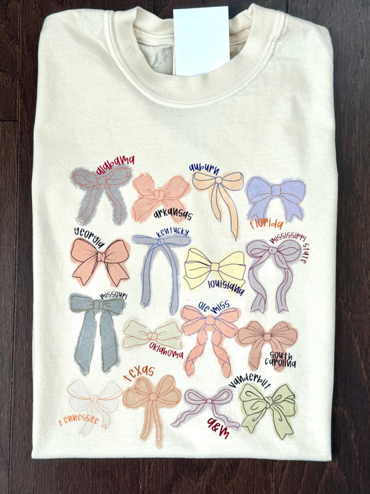 Football Bows SEC