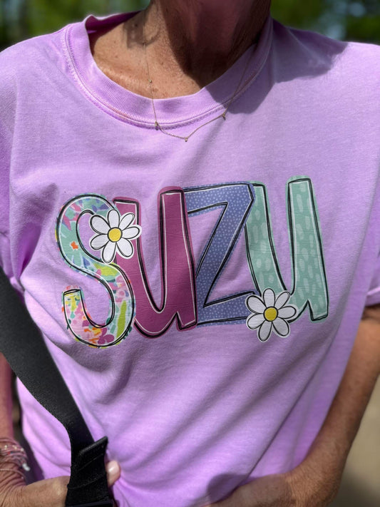 Summery Flower Alpha Tee