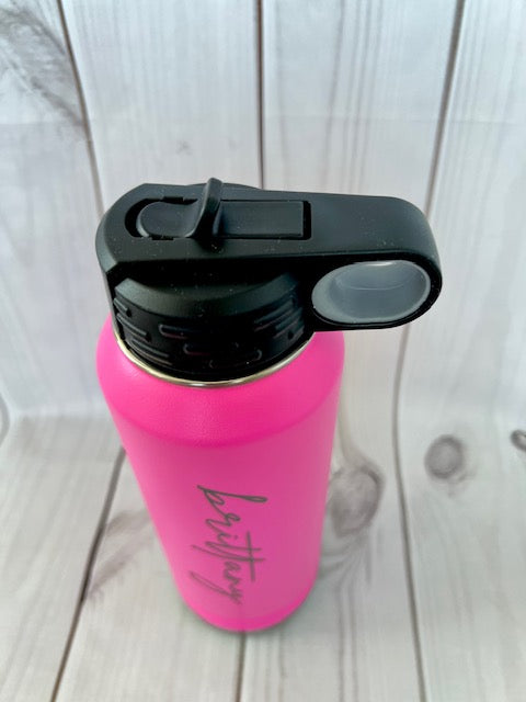 Engraved Stainless Steel Water Bottle