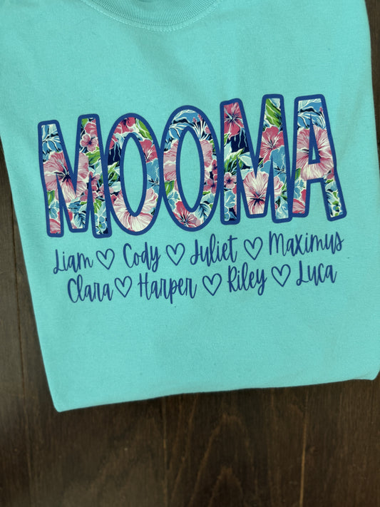 Blue Lagoon Name/Nickname Shirt