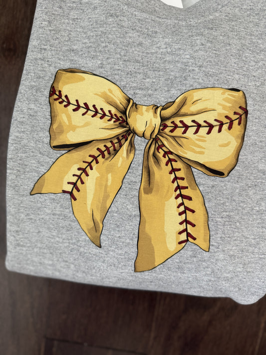 Softball Bow Shirt