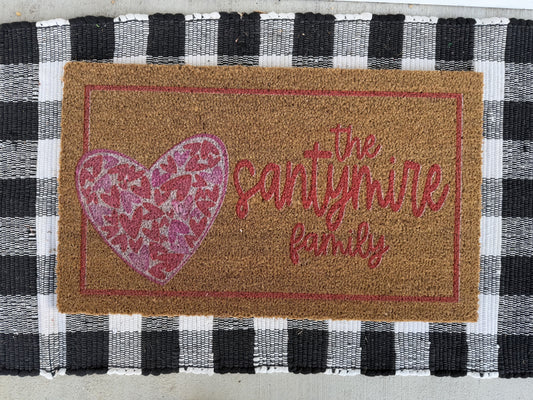 Valentine Doormat